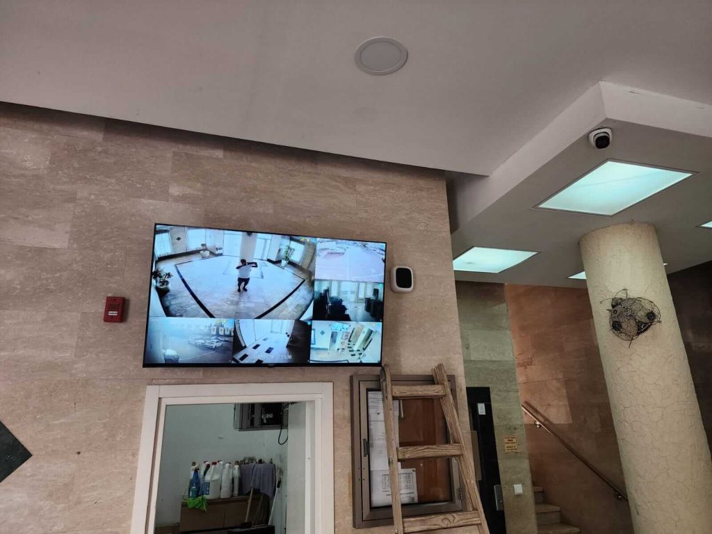 התקנת מצלמות אבטחה בבניין משותף ברמלה