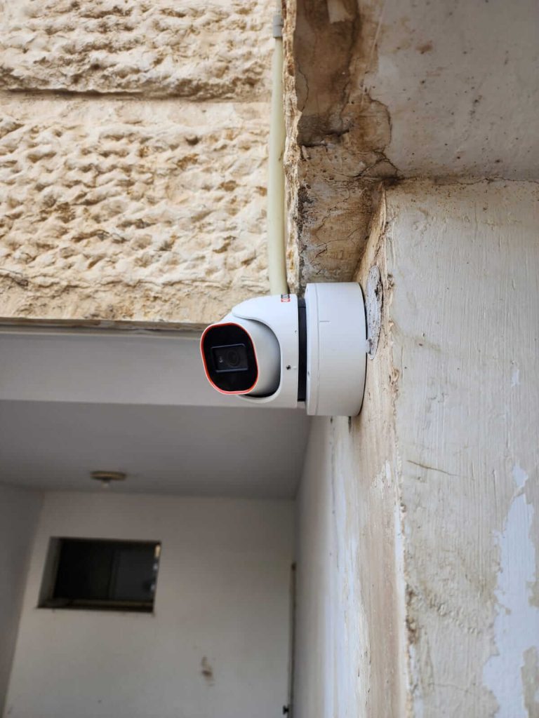 התקנת מצלמות אבטחה לבניין משותף ברמלה